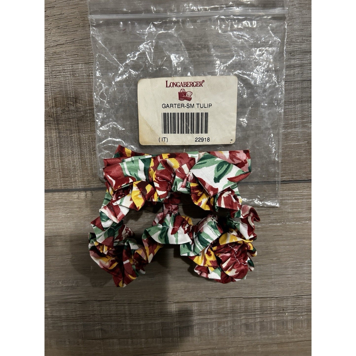 Longaberger Small Basket Garter NEW Tulip May Series Floral