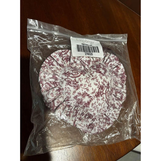 Longaberger Sweetheart Little Love Basket PURPLE Letters of Love Pillow Valentines