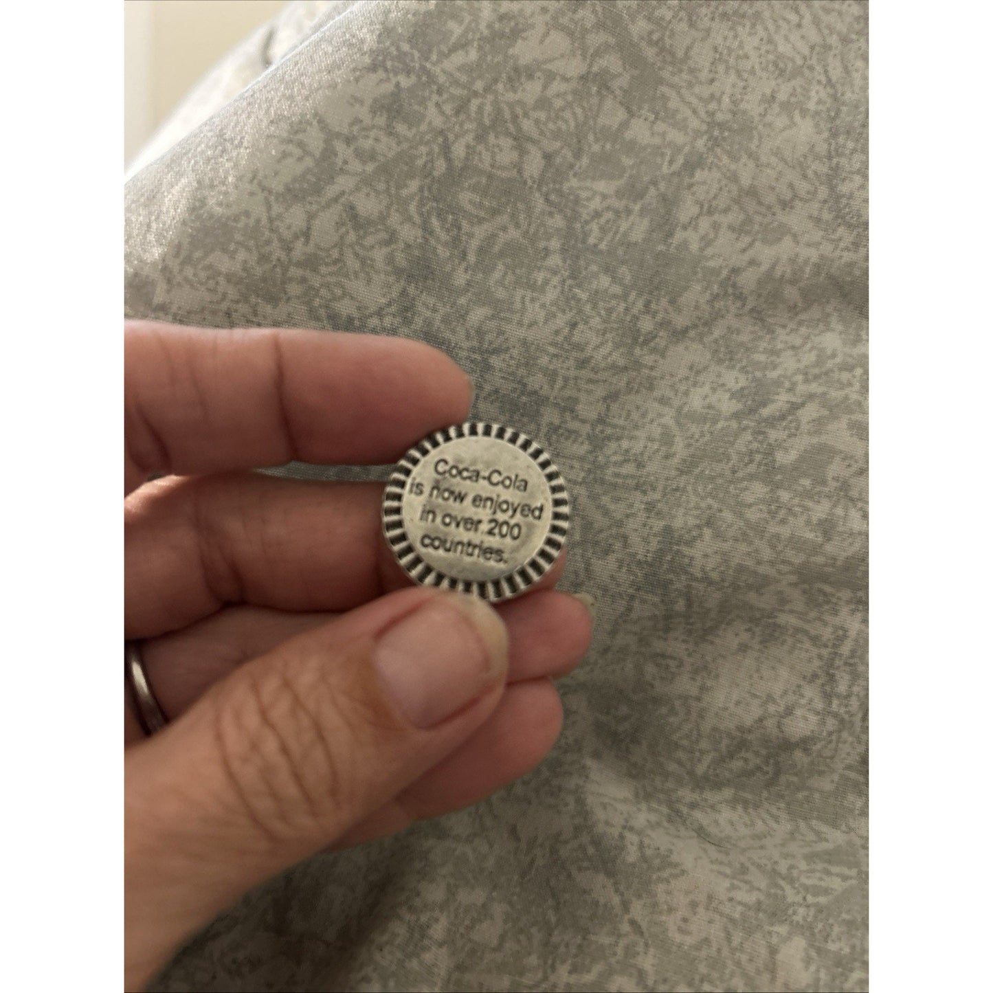 Coca-Cola Commemorative Coin Rare! Shared In Over 200 Countries Collectible