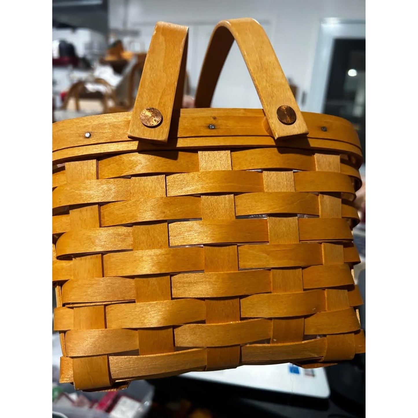 Longaberger Sewing Notions BasketCombo 2 Protectors stacking / divided