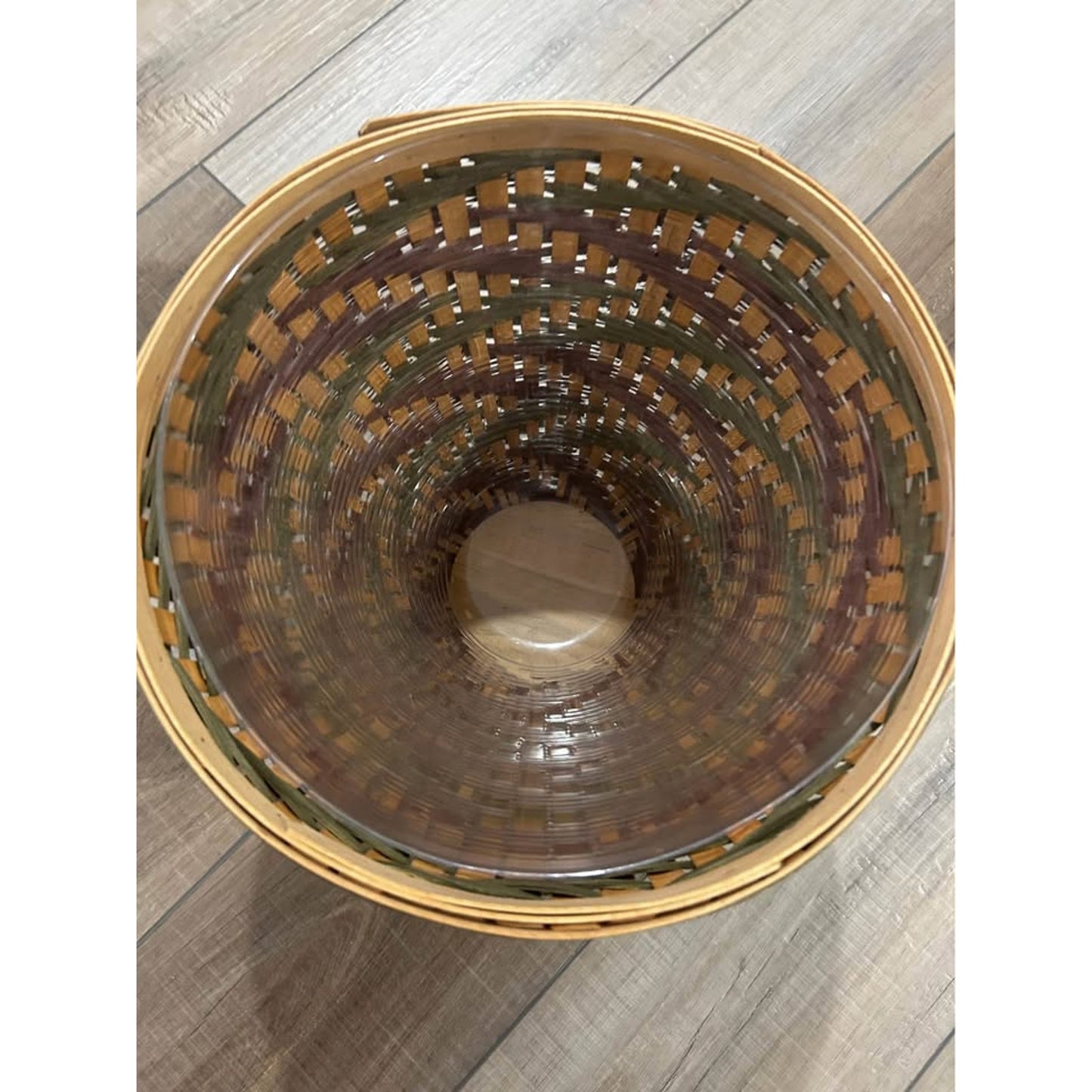 Longaberger Collector's Club Giving Basket 2006 USA Aztec weave