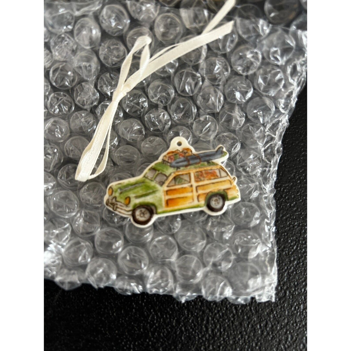 Longaberger Surf's Up Basket Tie On - Surf Board Woody Beach Trip NEW