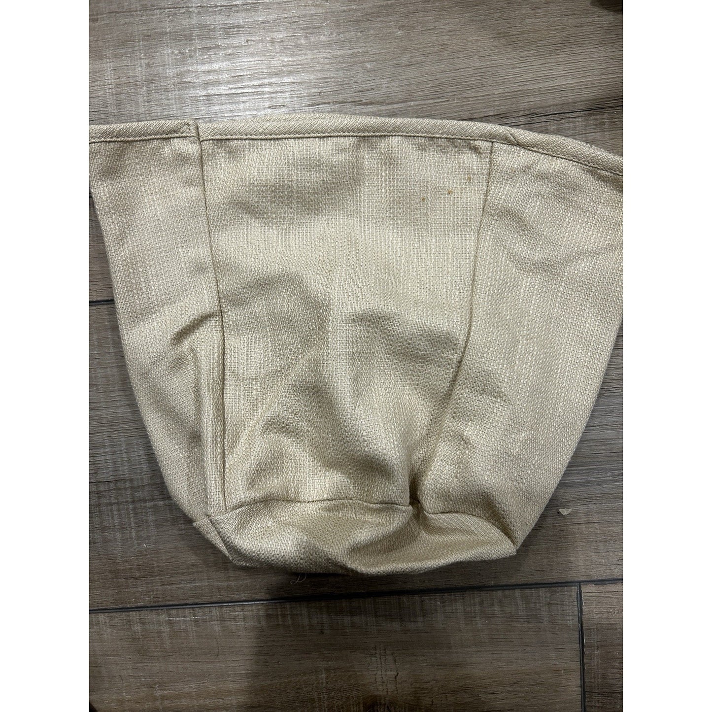 Longaberger L CANISTER Extra Large Basket Liner Oatmeal tan fabric