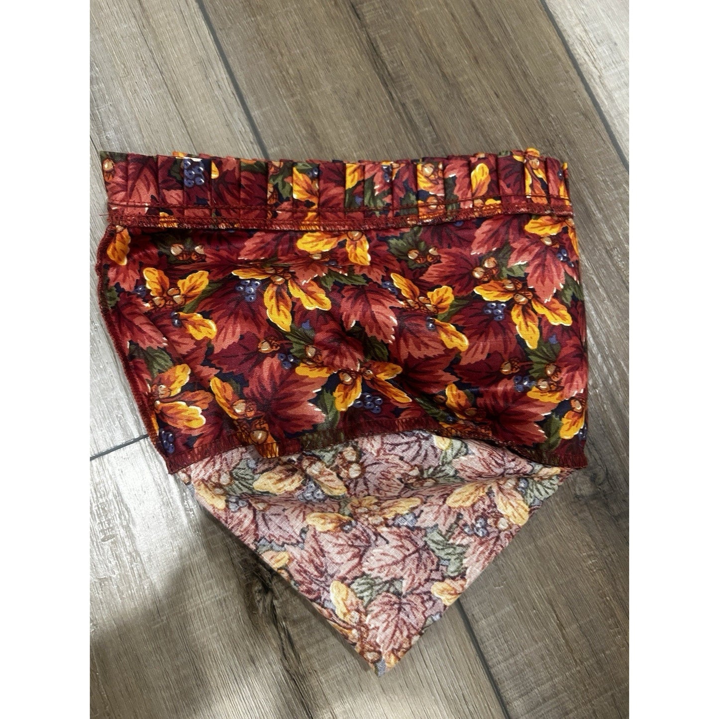 Longaberger Basket of Plenty Fall Foliage Fabric Liner 29319 Shades Of Autumn