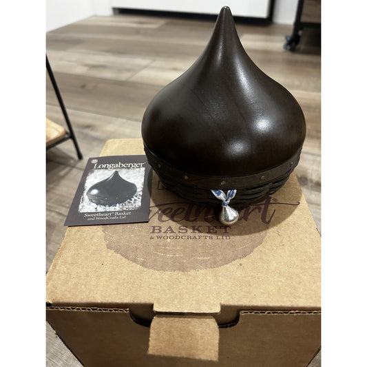 Longaberger Sweetheart Hershey's Kisses Basket Combo - Hershey's Kiss NEW