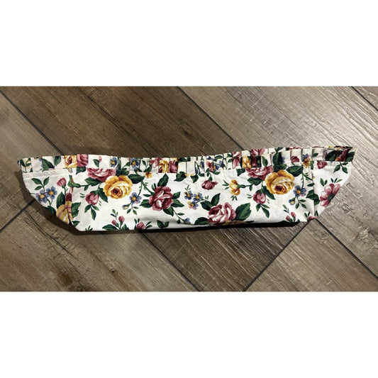 Longaberger BREAD Basket LINER Garden Splendor Rose Florals fabric
