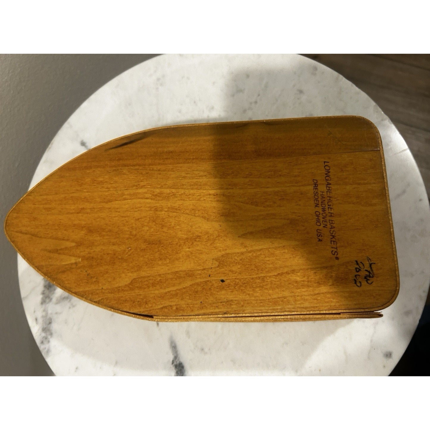 Longaberger 2002 Row Your Boat Basket Ship Storage