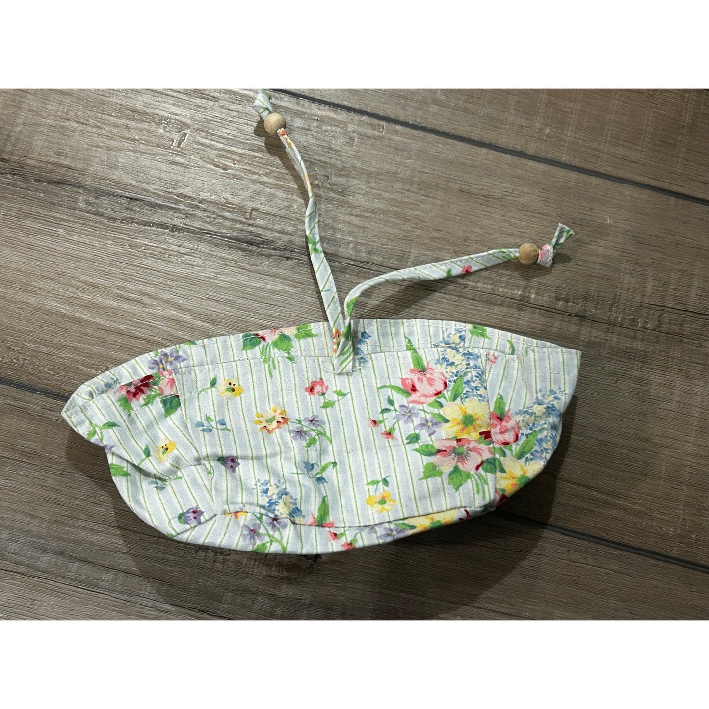 LONGABERGER Little Laundry BASKET LINER - Mixed bouquet FLORAL fabric