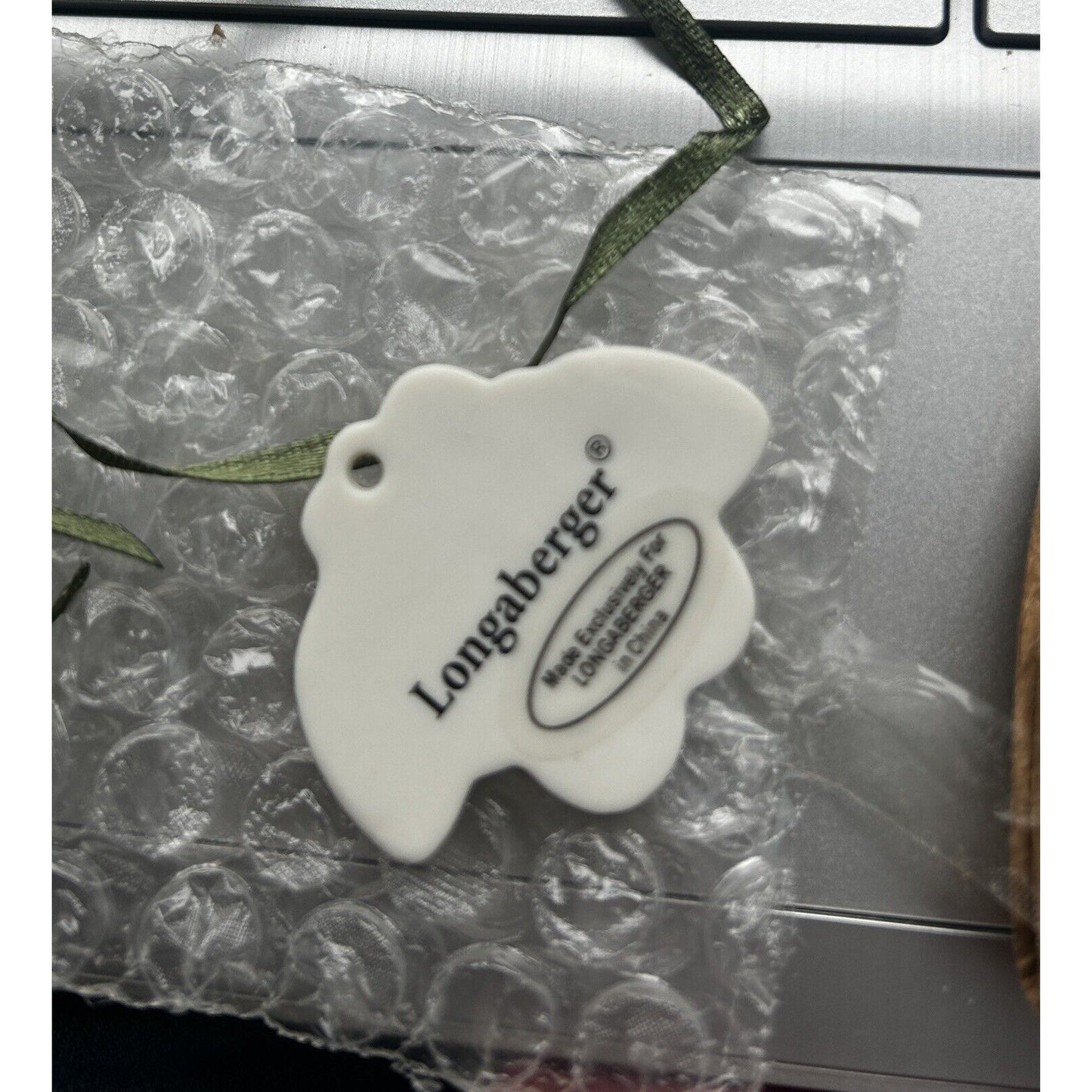 Longaberger Berry Fruit Medley Basket Tie On New Pottery Strawberry Blueberry