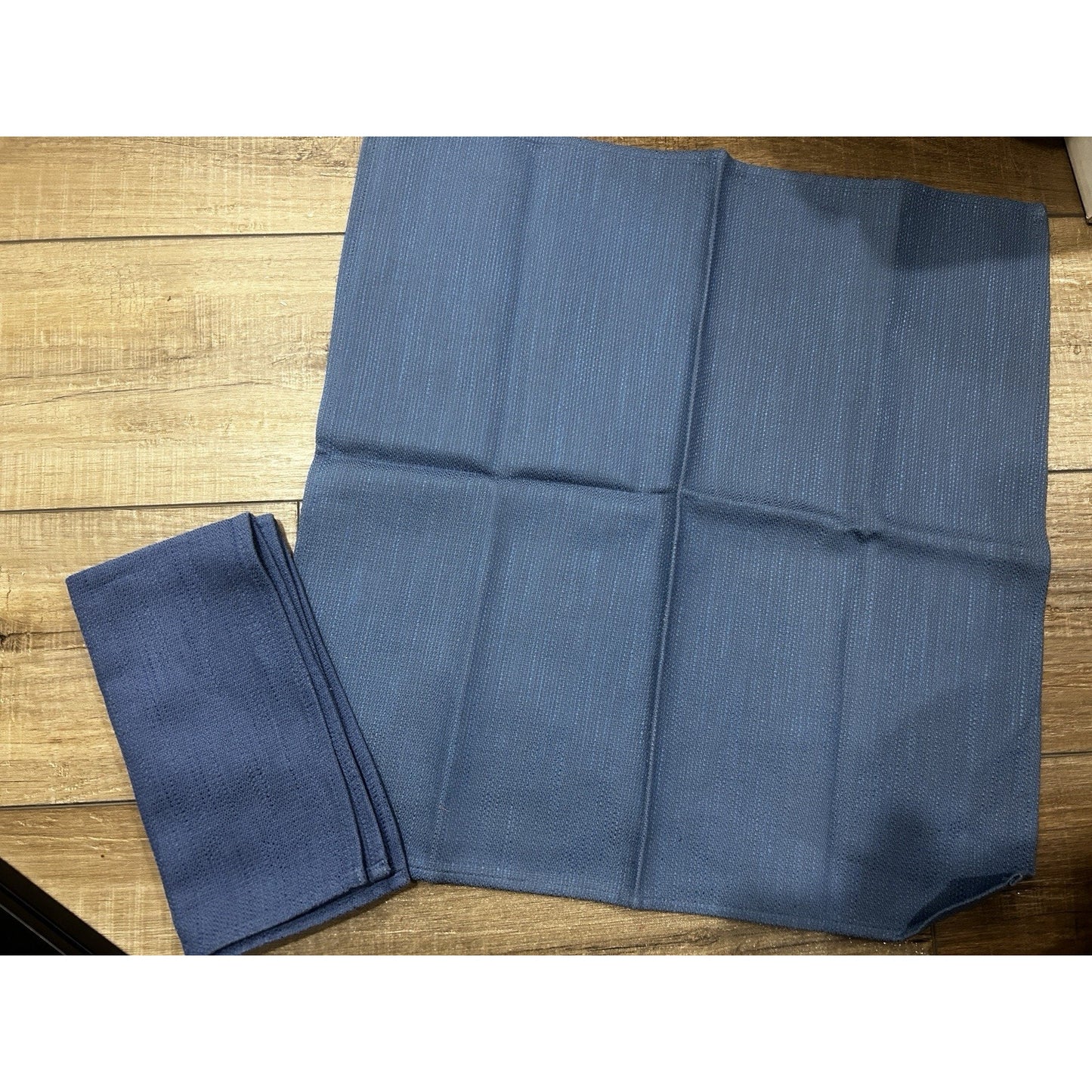 Longaberger Baskets Napkins Cornflower Blue fabric Set of 2