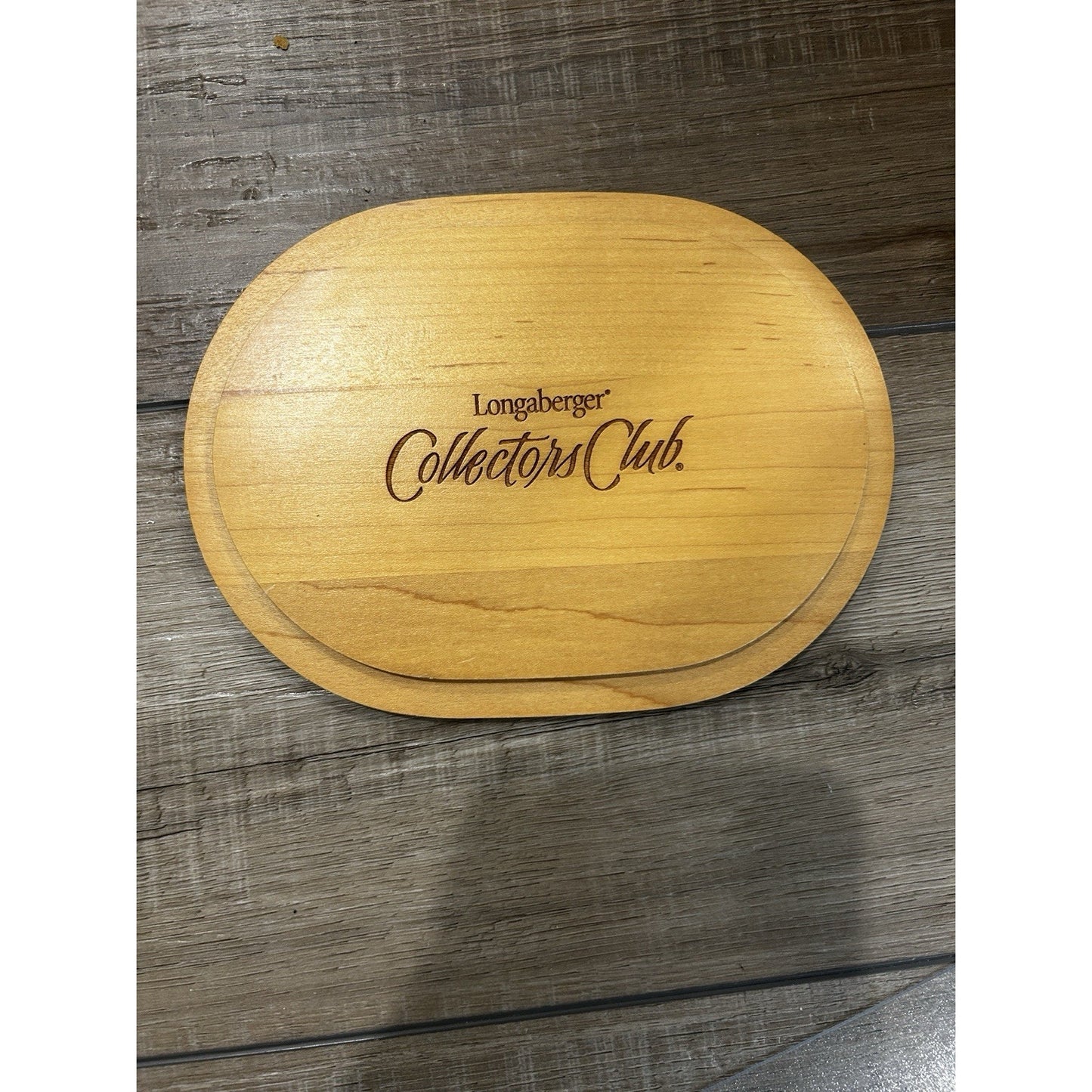 Longaberger WoodCrafts Lid for Collectors Club Shaker Harmony #4 Basket