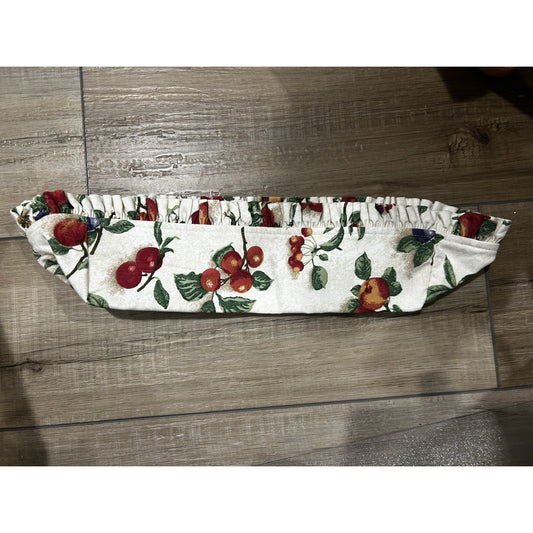 Longaberger BREAD Basket LINER Fruit Medley fabric