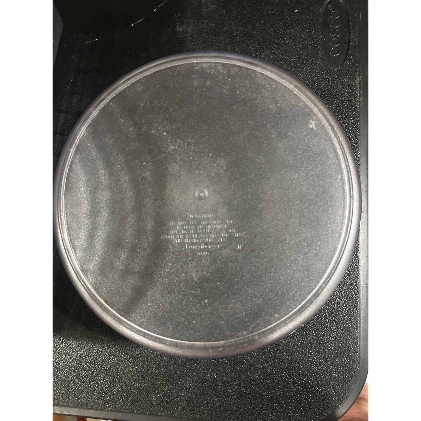 Longaberger 10” Round Serving Basket Protector Heavy Duty