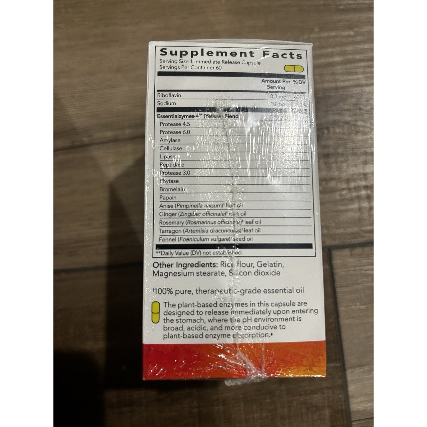 Young Living Essentialzymes 4 - NEW SEALED