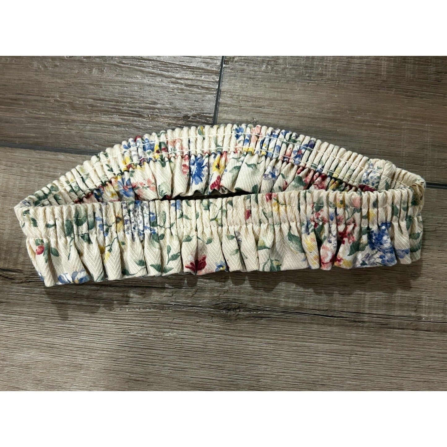 Longaberger Basket Spring Floral Small Fabric Garter