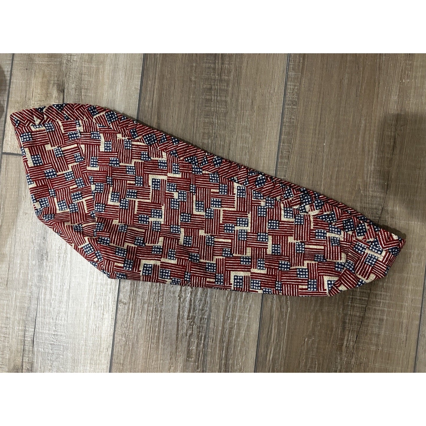 Longaberger Old Glory LARGE Vegetable Basket Liner flag patriotic