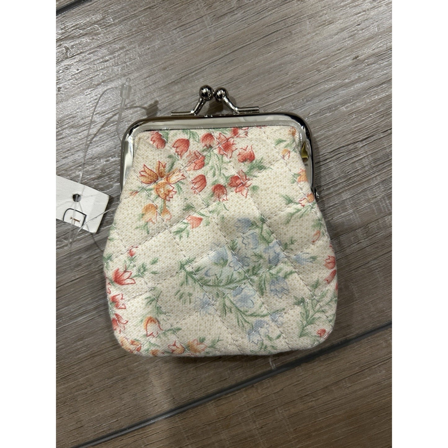 Longaberger VINTAGE BLOSSOMS Coin Purse NEW