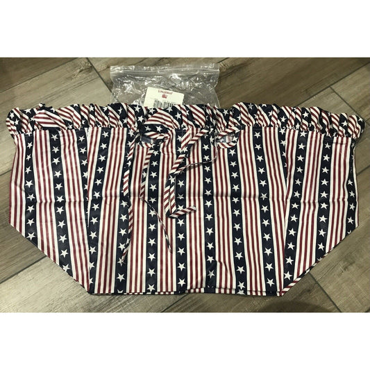 Longaberger Large Picnic Liner - All American Stars & Stripes NEW
