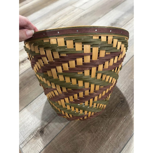 Longaberger Collector's Club Giving Basket 2006 USA Aztec weave