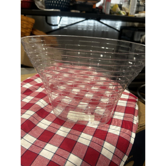 Longaberger May Series Geranium Basket Protector NEW plastic liner