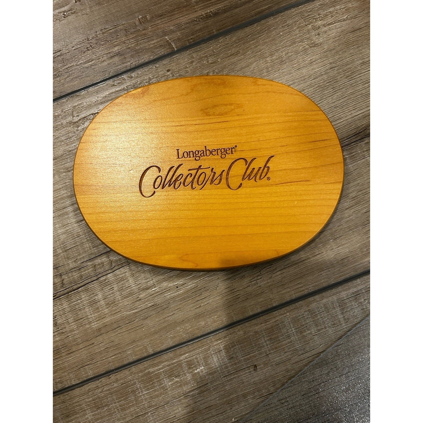 Longaberger Collectors Club Shaker Harmony #5 Wood Lid