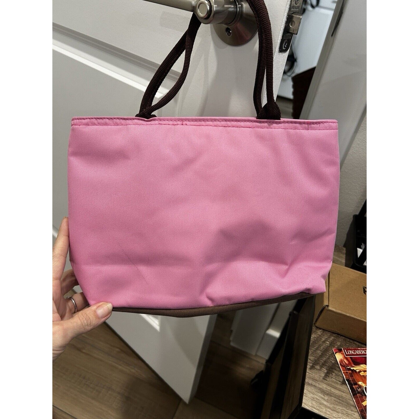 Longaberger Collectors Club Gathering Event Sweet 16 Tote Bag Cupcake pink