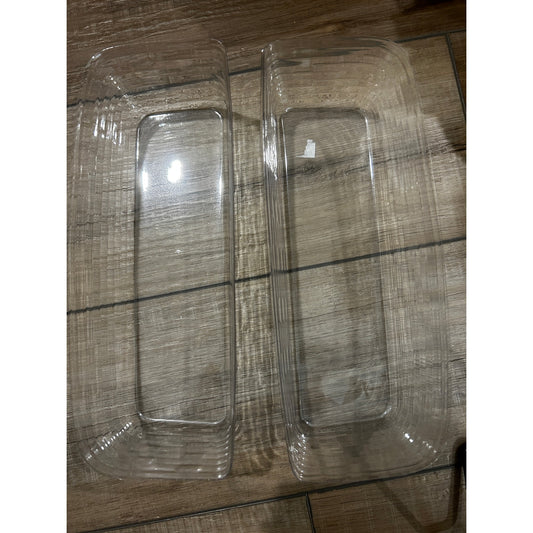 PROTECTORS ONLY Set Of 2 for Longaberger Carry N Caddy Basket plastic liner NEW