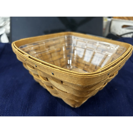 Longaberger Small Flare Basket & Protector NEW 2010 WB