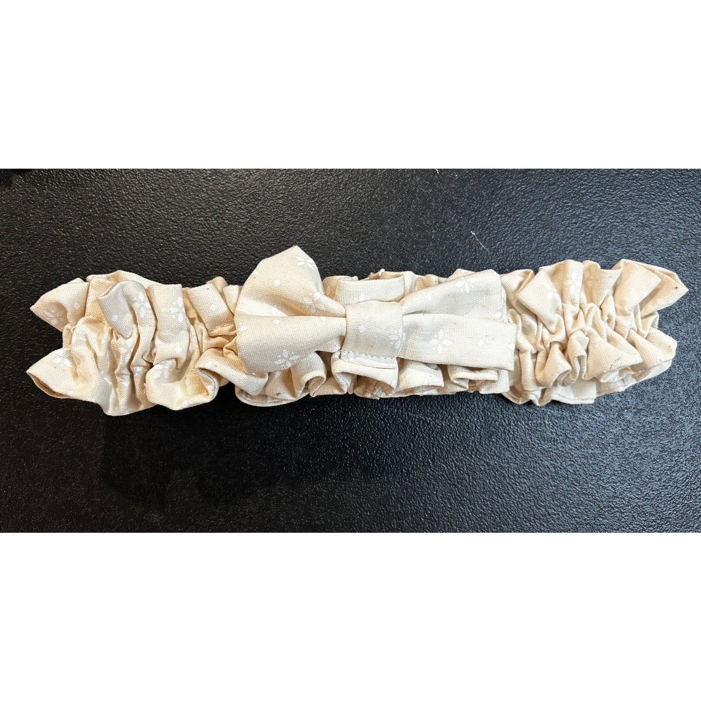 Longaberger MEDIUM Basket GARTER NATURAL WHITE  Liner Fabric