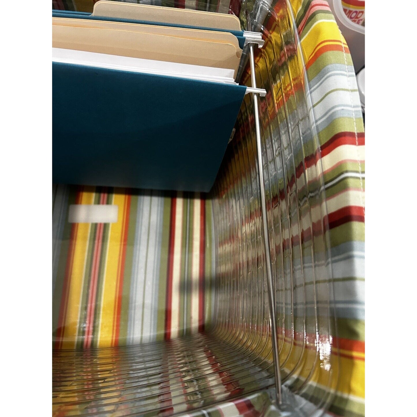 Longaberger personal file basket replacement Metal Rods Only For protector