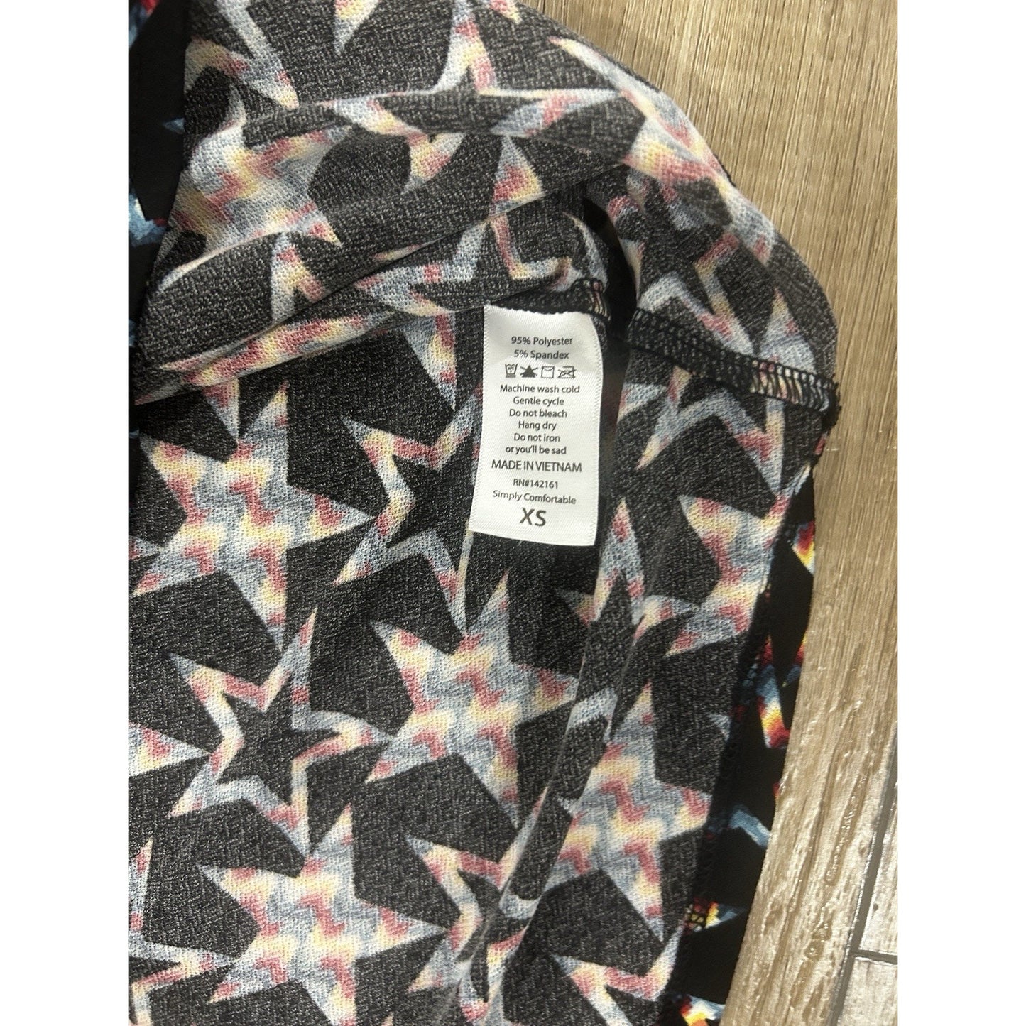 LuLaRoe Maria Maxi Dress Americana Flag Stars 4th of July Patriotic XS NWOT