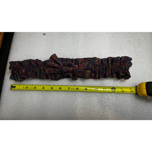 Longaberger Medium Basket Garter FATHER DAY PAISLEY fabric