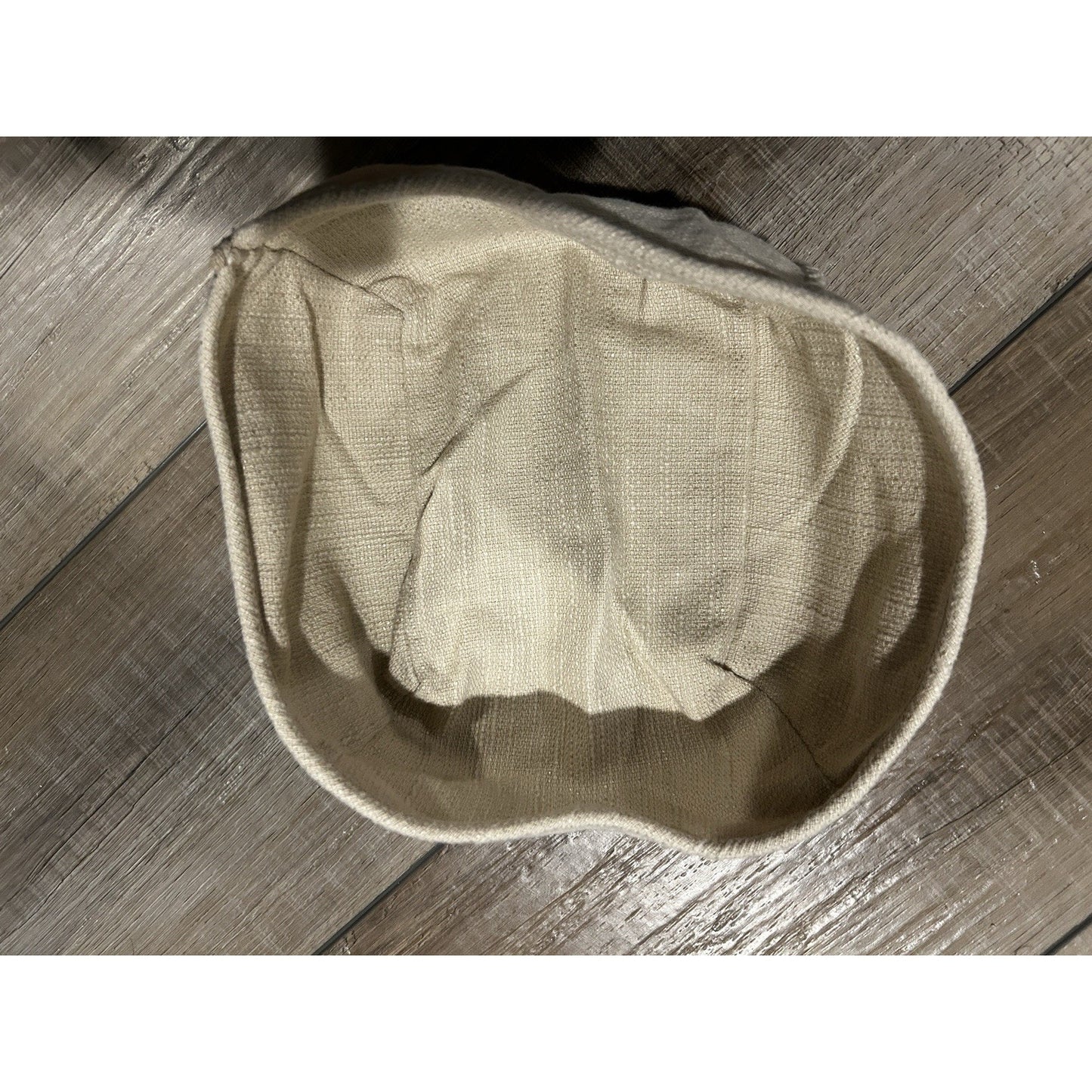 Longaberger Medium Catch-All Catch All Basket Liner Oatmeal Beige fabric