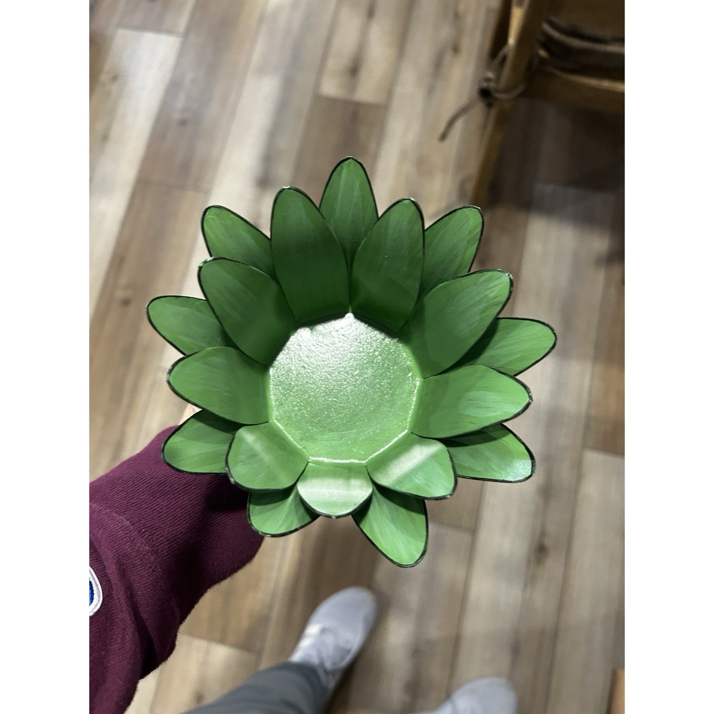 Longaberger Pineapple Basket Collectors Club Metal & Leaf lid 2011