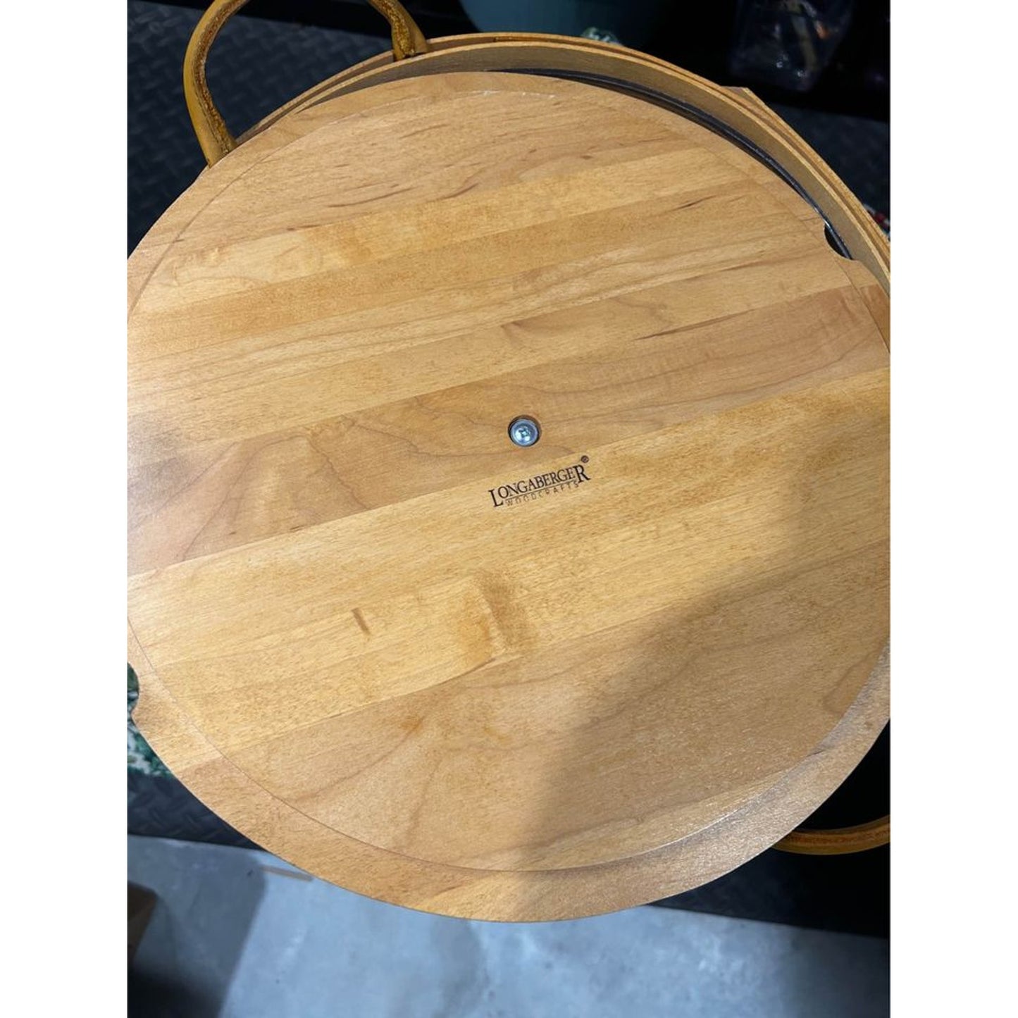 Longaberger Pinecone Basket Christmas Holiday Hostess