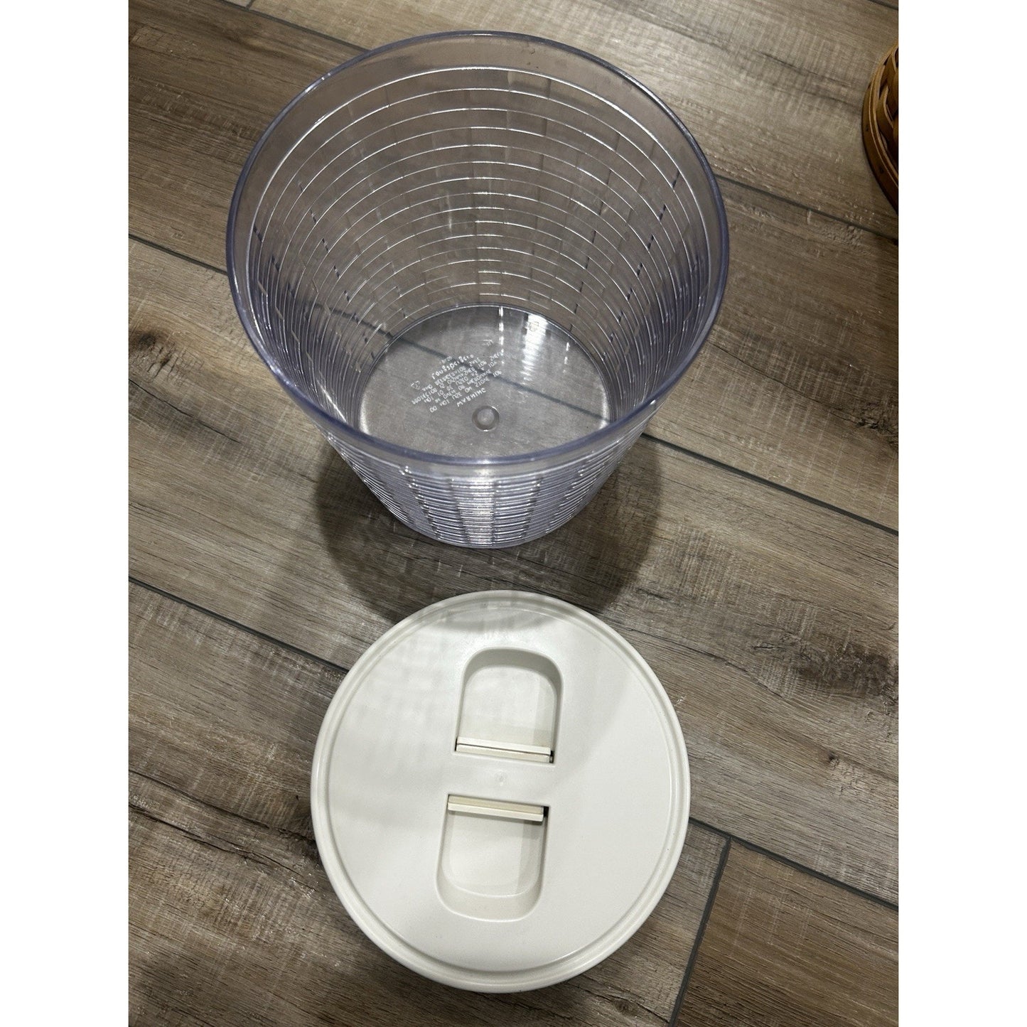 Longaberger Large Canister Basket Protector & sealing lid