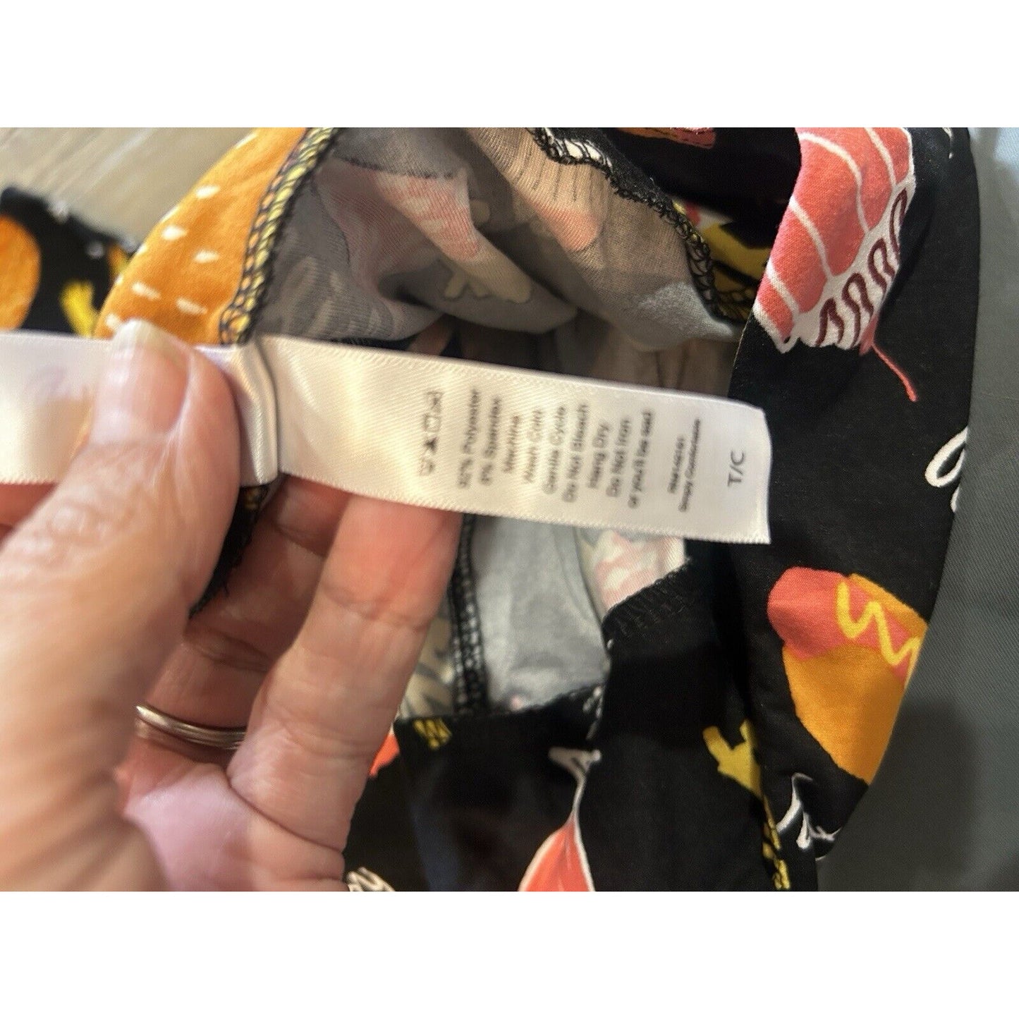 LuLaRoe TC Tall & Curvy Leggings Burger Shake Fries New black drive-in