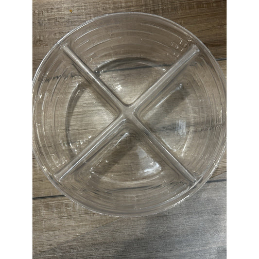 Longaberger Darning Basket 4-Way Divided Protector Plastic liner