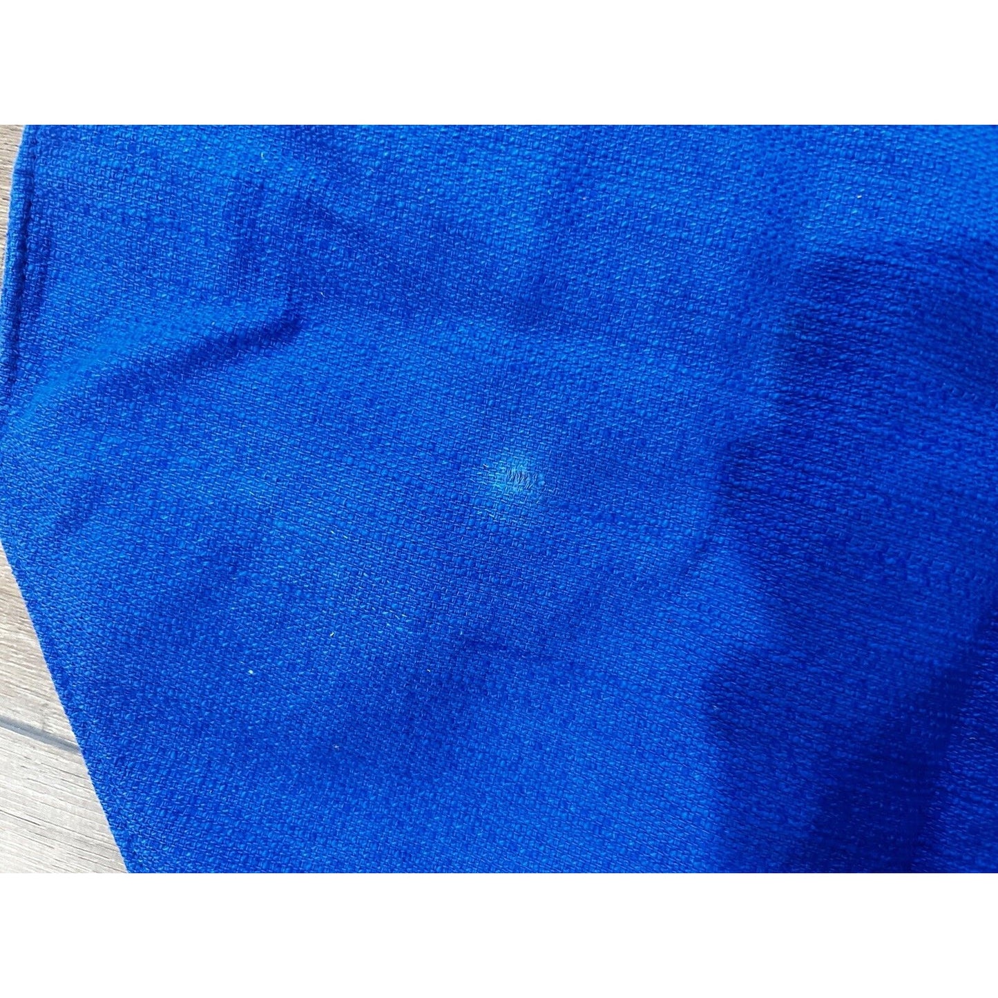 Longaberger Library Basket Liner Bright Cornflower Blue Used