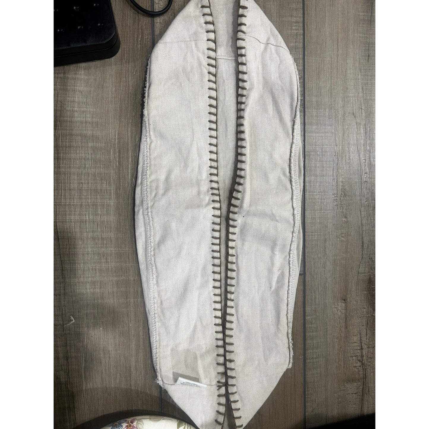 Longaberger Heartwood Serving Basket Liner Flax fabric