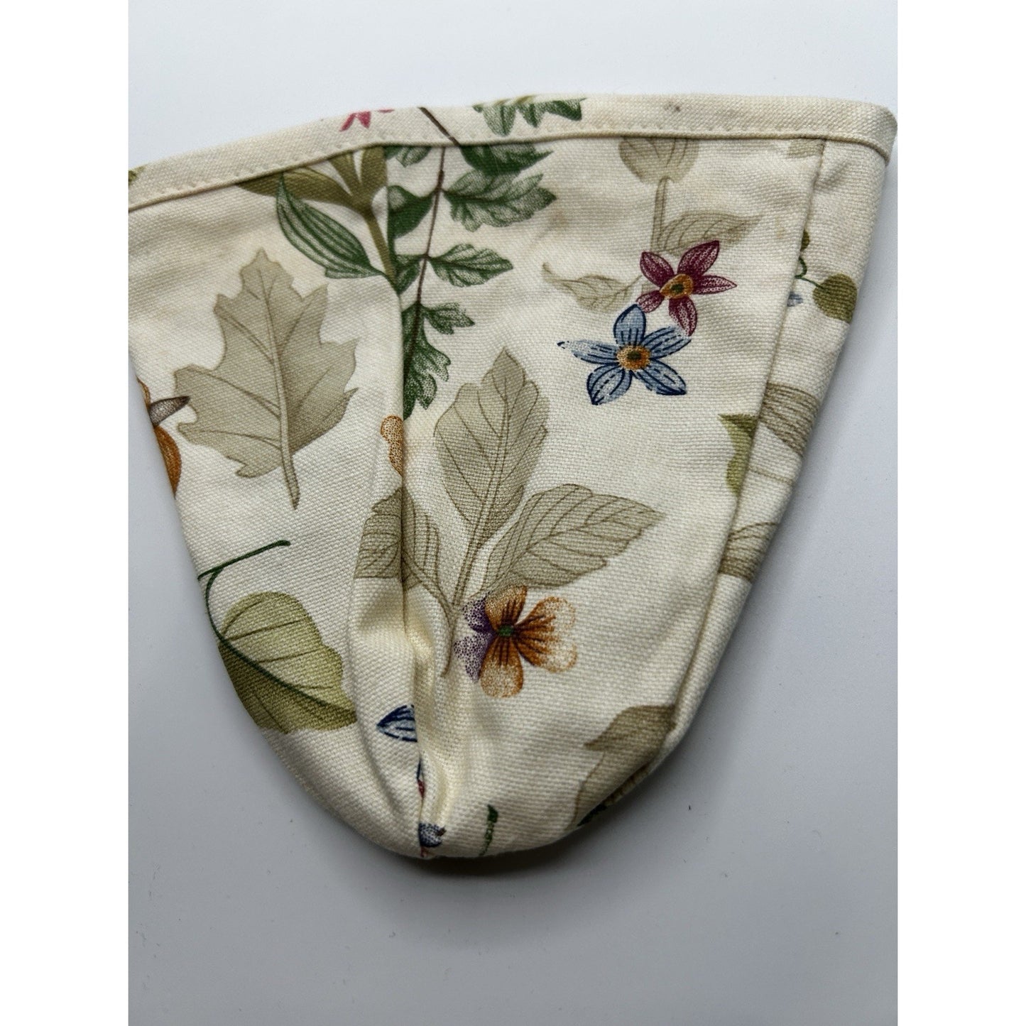 Longaberger Extra Small Foyer Hanging basket liner ~ Botanical fields floral