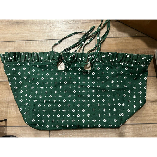 Longaberger Heritage GREEN Liner for Large Market Basket Fabric