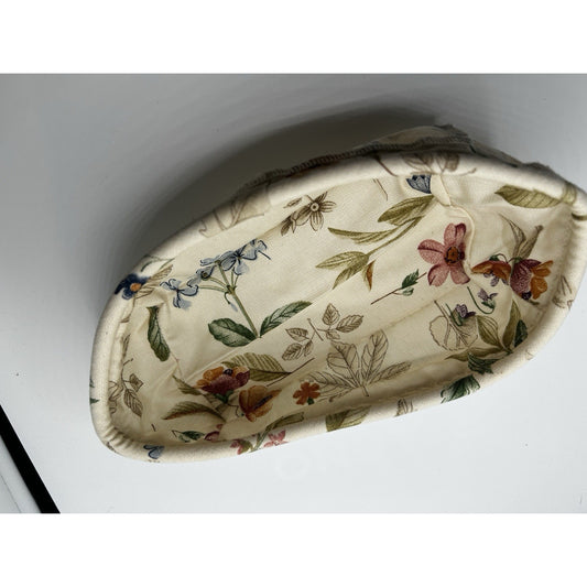 Longaberger Small Loaf / Biscuit Liner ~ Botanical Fields Fabric floral